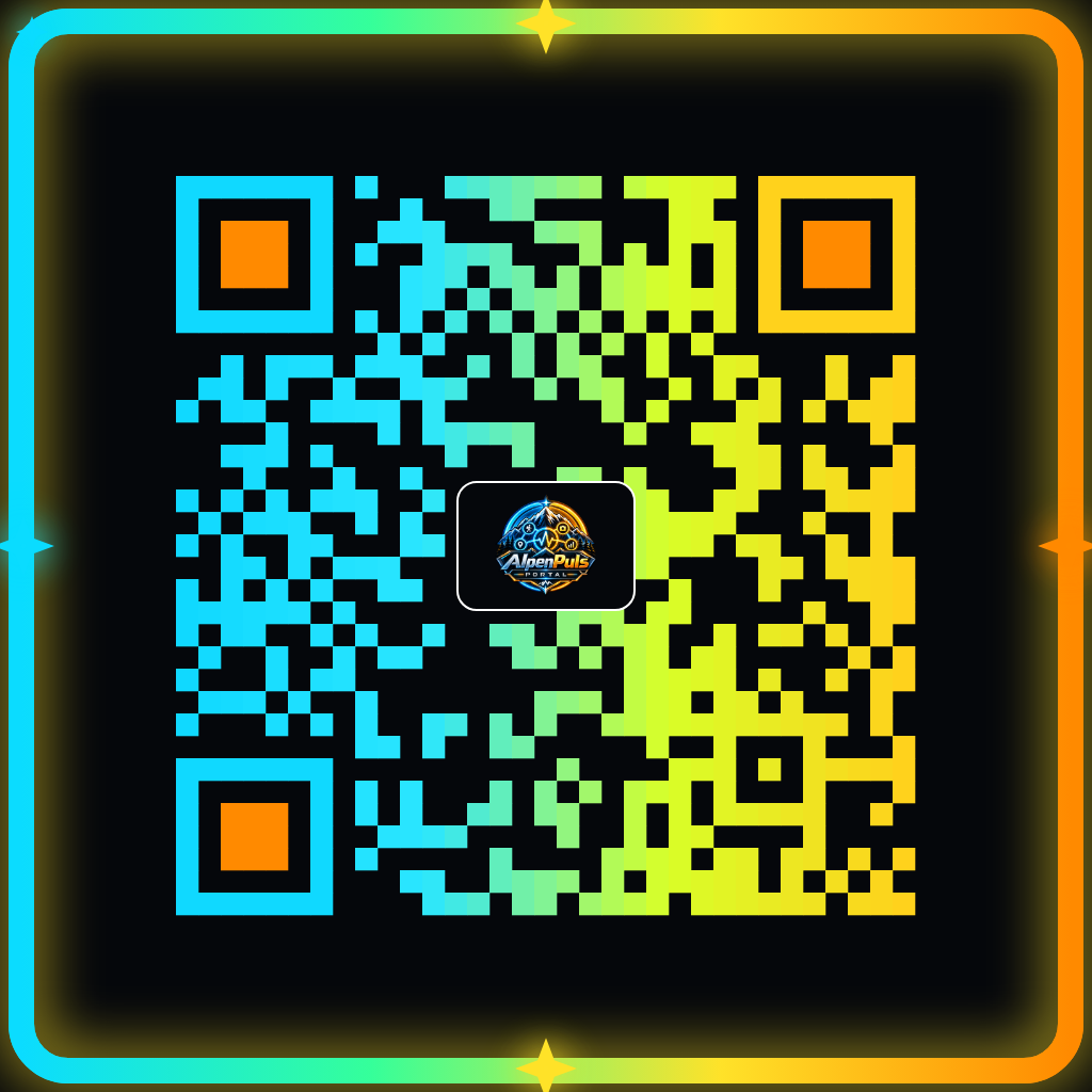 QR-Code zum AlpenPuls Portal